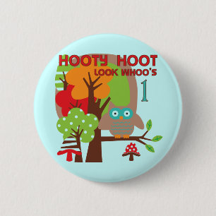 T - Shirt und Geschenke zum ersten Geburtstag Button