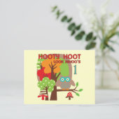 T - Shirt und Geschenke zum ersten Geburtstag Postkarte (Stehend Vorderseite)