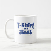 T - Shirt und Jeans Kaffeetasse (Links)