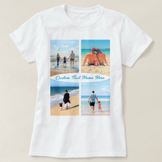T - Shirt und Text für personalisierte benutzerdef (Design vorne)