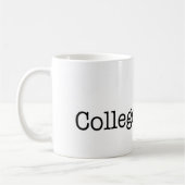 T-SHIRT Uni-Grenze Kaffeetasse (Links)
