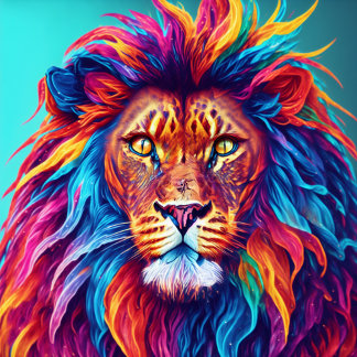 T - Shirt, Unisex-T - Shirt, Hemd, Löwe-Shirt T-Shirt