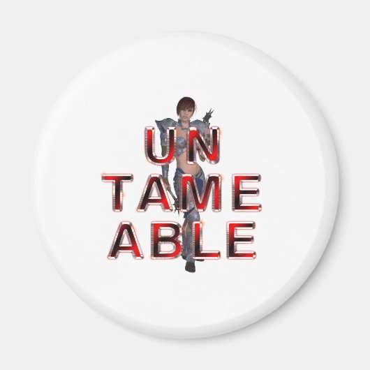 T-SHIRT untamable Magnet (Vorne)
