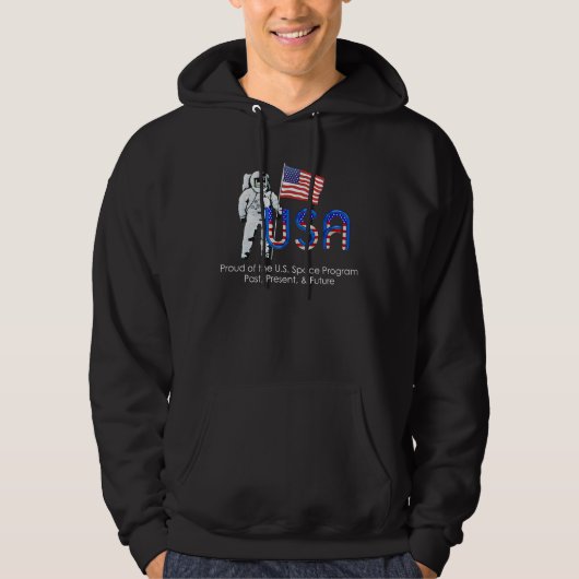 T-SHIRT-US-Raum-Programm Hoodie (Vorderseite)