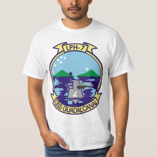 T-Shirt USSs Guadalcanal (Vorderseite)