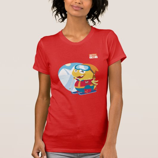 T - Shirt Utahs VIPKID (orange) (Vorderseite)