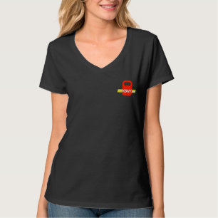 T-Shirt V-Hals das KBNY der Frauen