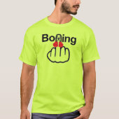 T - Shirt V-Hals Verpacken drehen um (Vorderseite)