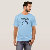 T - Shirt V-Neck Stopp Fracking (Vorne ganz)