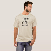 T - Shirt V-Neck Tory Dreh (Vorne ganz)