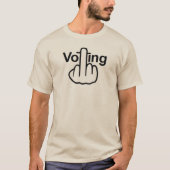T - Shirt V-Neck Voting Dreh (Vorderseite)
