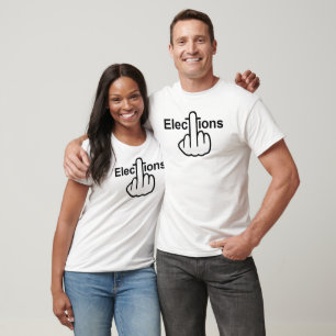 T - Shirt V-Neck-Wahlen Gedreht