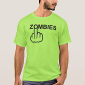 T - Shirt V-Neck Zombies Dreh (Vorderseite)