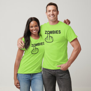 T - Shirt V-Neck Zombies Dreh