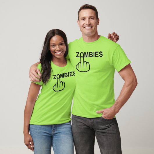 T - Shirt V-Neck Zombies Dreh (Unisex)