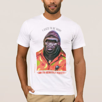 T Shirt Vain Gorilla Design.