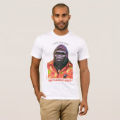 T Shirt Vain Gorilla Design. (Vorne ganz)