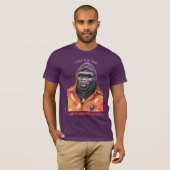 T Shirt Vain Gorilla Design. (Vorne ganz)