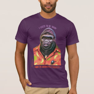 T Shirt Vain Gorilla Design.