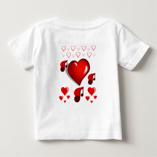 T - Shirt Valentinstag (Rückseite)