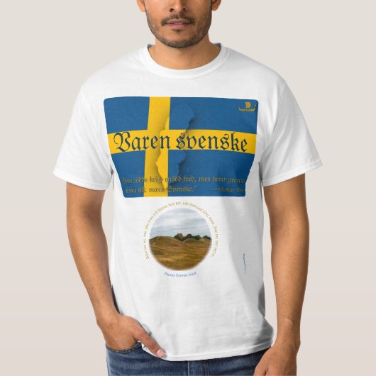 T-shirt — Varen svenske (Vorderseite)