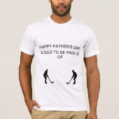 T - Shirt "VATER'S DAY". "Ein Vater, auf den man s (Vorderseite)