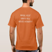 T - Shirt VEGAS REBOREN (Rückseite)