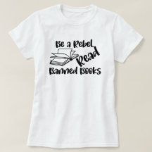 T - Shirt verbotene Bücher lesen
