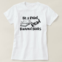 T - Shirt verbotene Bücher lesen
