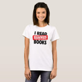 T - Shirt verbotene Bücher lesen (Vorne ganz)