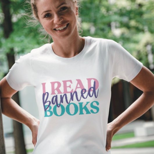 T - Shirt verbotene Bücher lesen