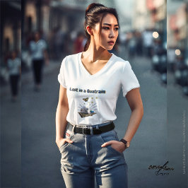 T - Shirt - Verliert in einem Quatrain von Poet Ad