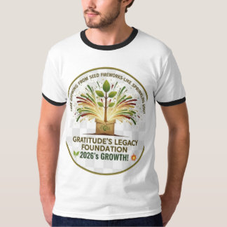 T-Shirt "Vermächtnis der Dankbarkeit Stiftung 2026