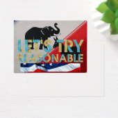 T-SHIRT versuchen wir, vernünftig zu sein (Schreibtisch)