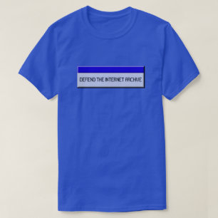 T-Shirt: Verteidigt das Internet Archive T-Shirt
