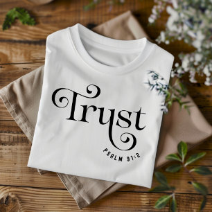 T-Shirt ‚Vertrauen für Frauen und Kinder‘ Christli