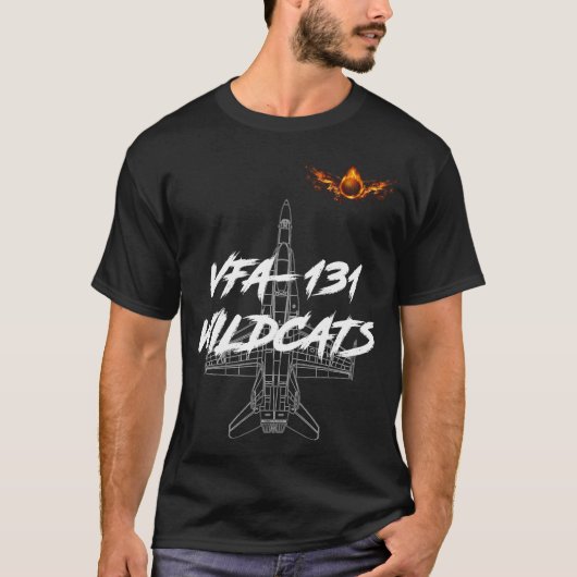 T - Shirt VFA-131 WILDCATS LUFTVERKEHRSORDNANZ-2 (Vorderseite)