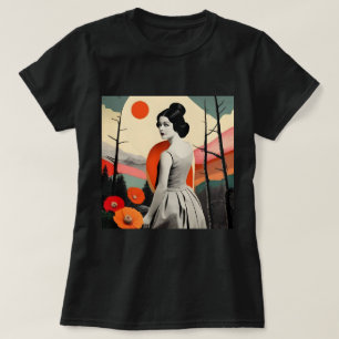 T - Shirt Vintag Art Collage