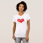 T - Shirt Vintag Liebe (Vorne ganz)