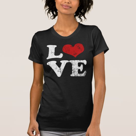 T - Shirt Vintag Liebe (Vorderseite)