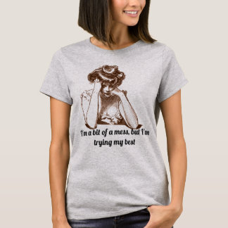 T - Shirt Vintager Frauen