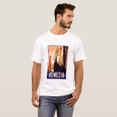 T Shirt-Vintages Venezia, Italien T-Shirt (Vorne ganz)