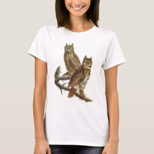 T-Shirt: Virginia-Uhu von John Audubon T-Shirt