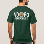 T - Shirt VOLKSPOLIZEI (Rückseite)