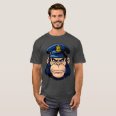 T - Shirt von Affen (Vorne ganz)