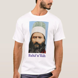 T - Shirt von Bahá’u’lláh zum Frieden von 1 Mensch