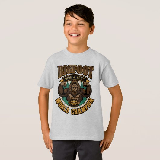 T - Shirt von Bigfoot Hide & Seek Champion Boys (Vorne ganz)
