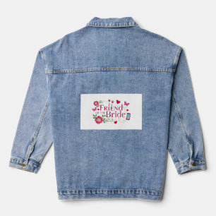 T - Shirt von Bride/Bridesmaids Jeansjacke