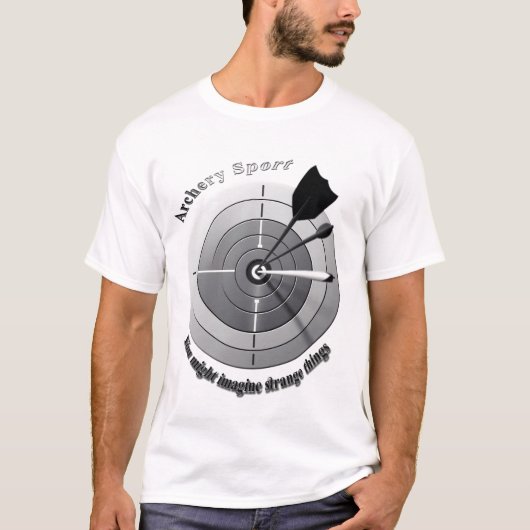 T - Shirt von Design Archery Sport 3D (Vorderseite)