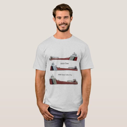 T - SHIRT von Frachtern der AAA-Klasse (Vorne ganz)